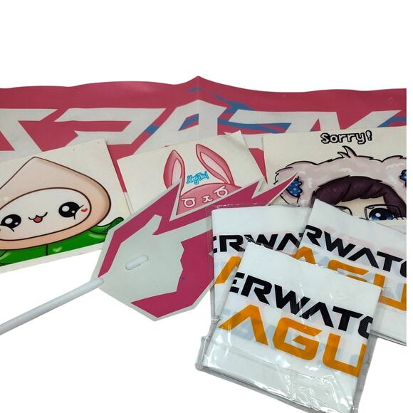 Overwatch League Items & Fan Art Stickers Bundle! - Picture 1 of 5